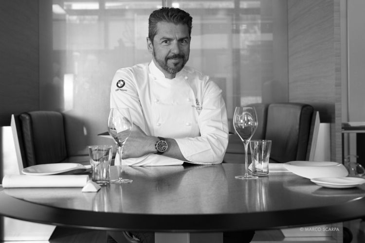 Andrea Berton, chef e patron dlel'omonimo ristorante milanese
