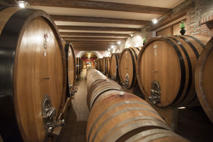 La cantina di affinamento