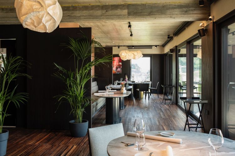 La sala del ristorante
