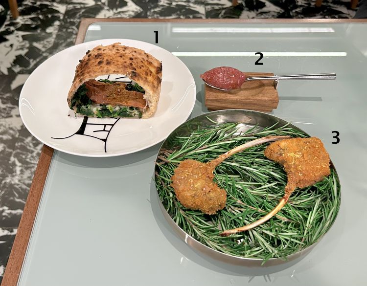 Il secondo e terzo servizio dell'agnello in tr