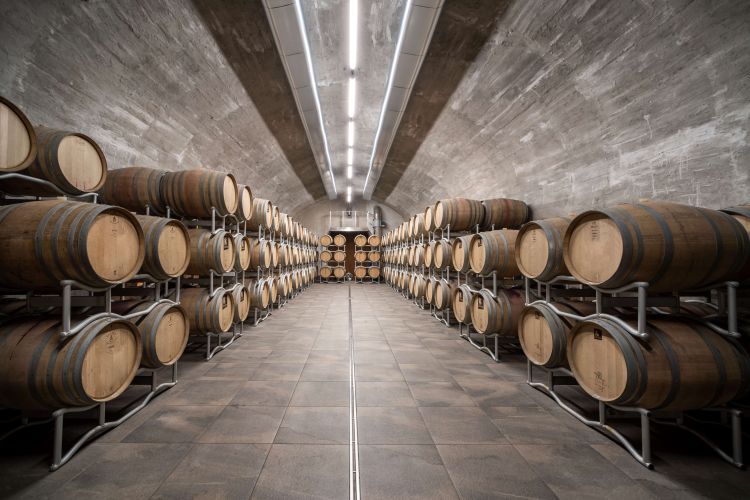 La cantina di affinamento