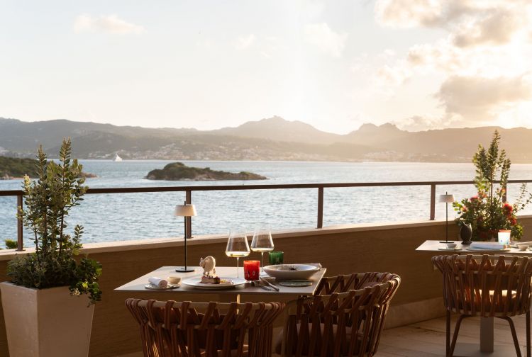 La terrazza del Capogiro il ristorante fine dining curato dall’executive chef Pasquale D’Ambrosio