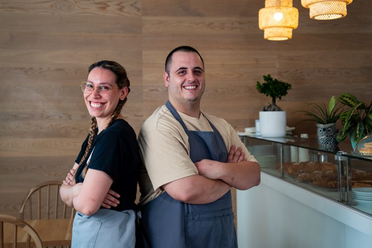 Giorgia Marzella e Luca Martire di Cappucciamo
