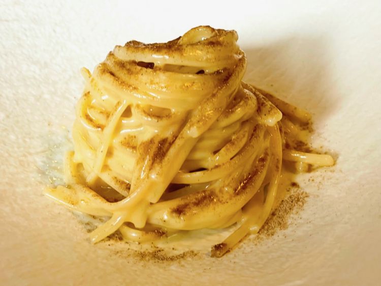 Davide Caranchini: Linguine with butter and garum, March 2023
