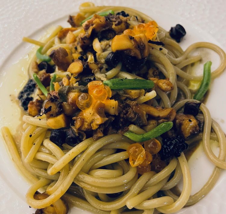 Giuseppe Amato e lo Scoglio, spaghetto Benedetto Cavalieri cotto in 4 estrazioni
