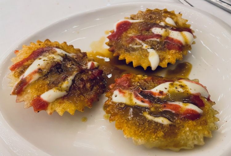 Gyoza di anatra