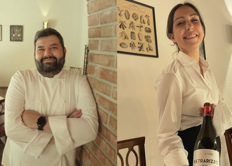 A sinistra Carmine Aschettino, a destra Marika Gra