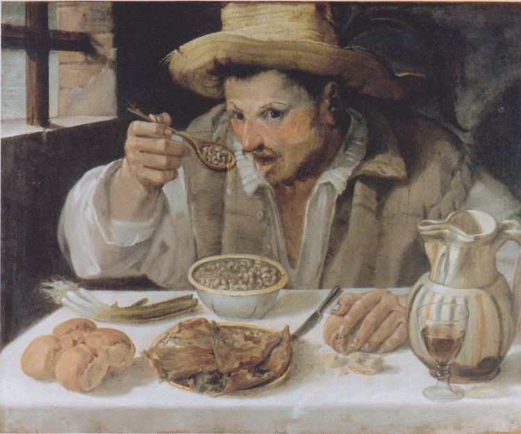 Il Mangiafagioli, il capolavoro di Annibale Carracci che lo dipinse tra il 1584 e il 1585, opera custodita a Palazzo Colonna a Roma