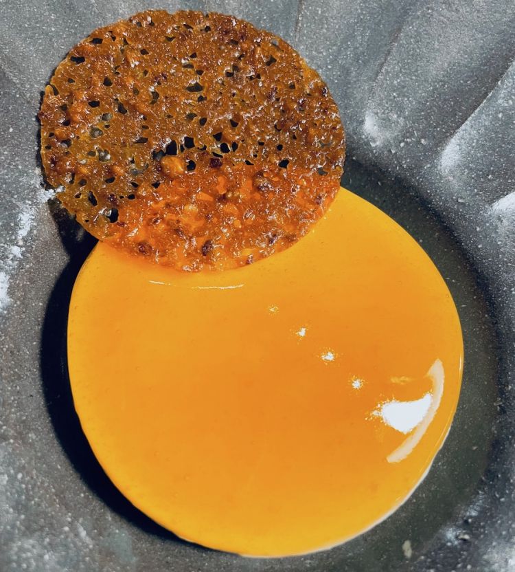 Formaggio e patata dolce, un sole nel piatto