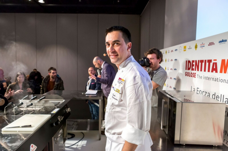 Paolo Casagrande, chef italiano di Lasarte a Barcellona, 3 stelle Michelin
