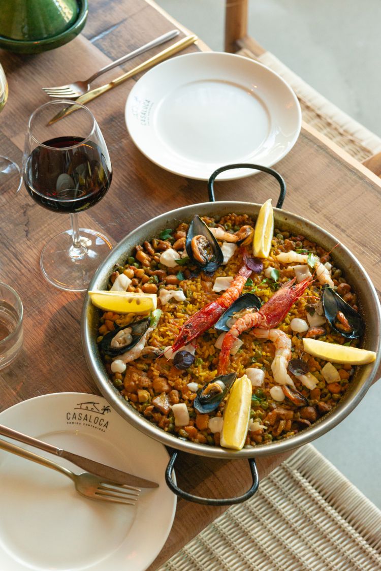 La paella 
