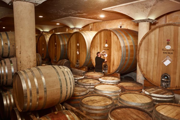 La cantina di affinamento