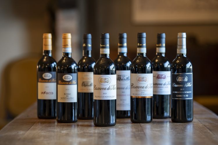 La gamma dei vini

