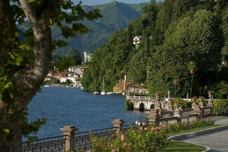 La vista sul lago di Como dal nuovo Mandarin Oriental
