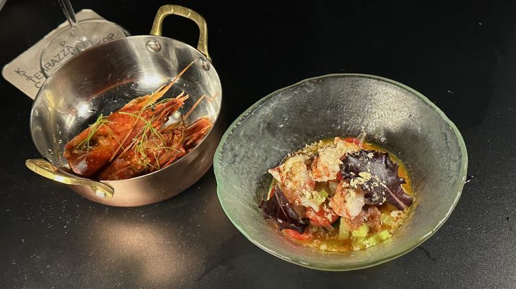 Catalana di gambero rosso di Mazara
