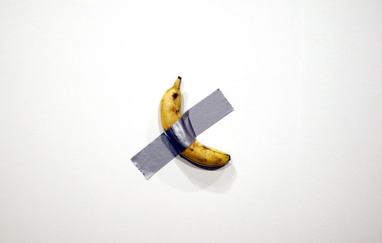 La banana di Maurizio Cattelan
