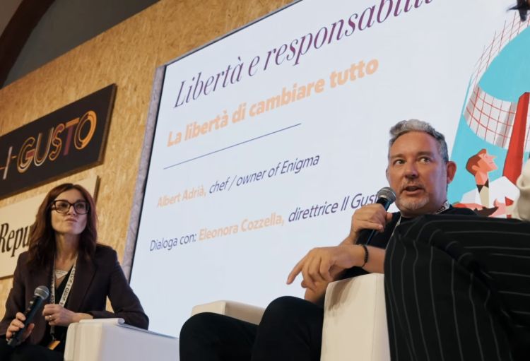 Eleonora Cozzella e Albert Adrià