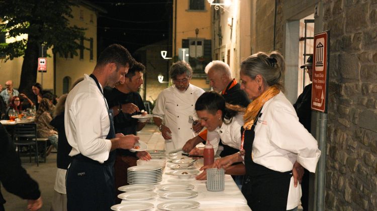 Cena al Festival del Recupero