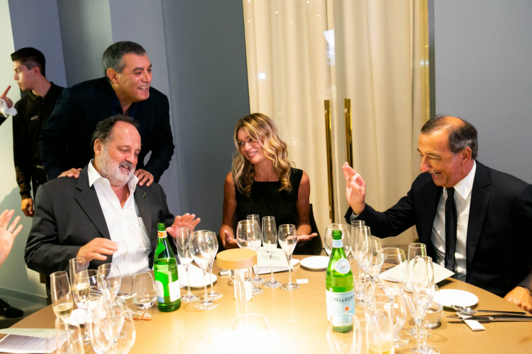 Il Sindaco di Milano Beppe Sala con Claudio Ceroni e Paolo Marchi