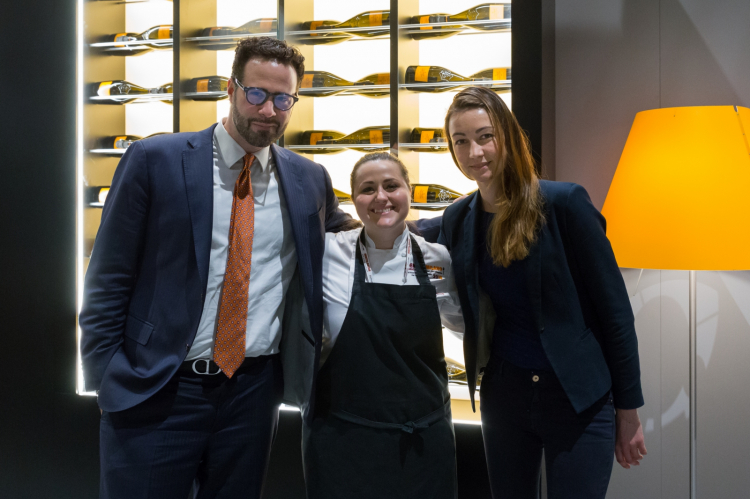 Carlo Boschi, Caterina Ceraudo e Gaelle Goossens
