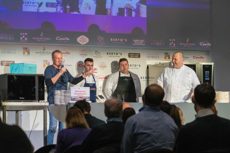 Da sinistra Fabrizio Nonis, Edoardo Tizzanini, Davide Galbiati e Roberto Cerea