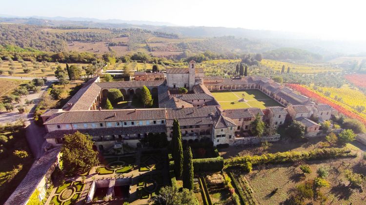 La splendida Certosa di Pontignano a Castelnuovo B