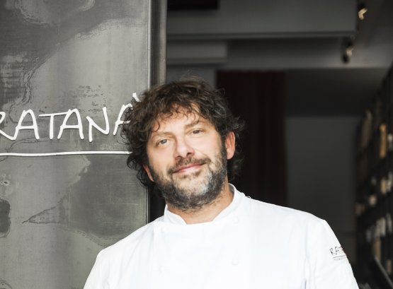 Cesare Battisti, chef del ristorante Ratanà
