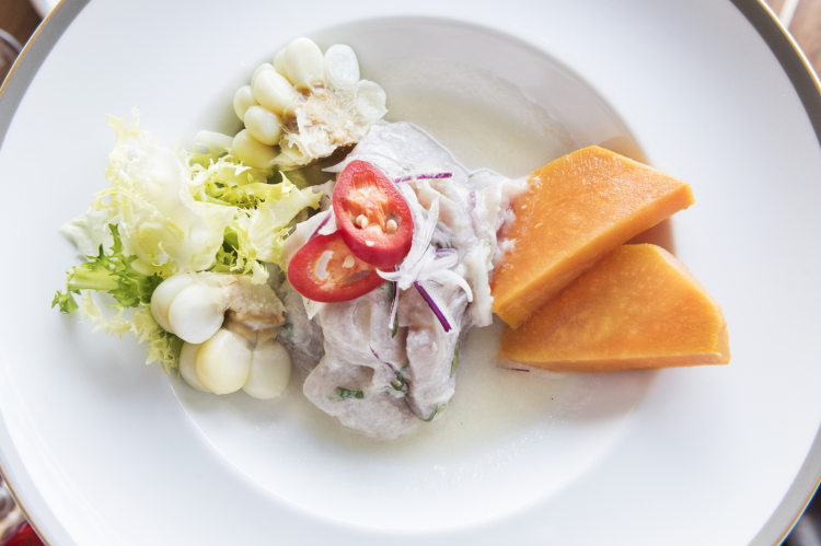 Ceviche classico di pescato
