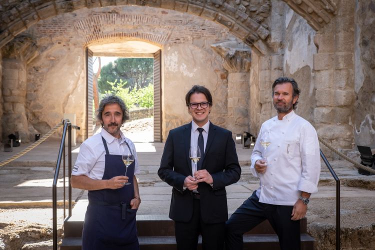 Chef Diego Guerrero, Daniel Carvajal Perez, chef Carlo Cracco
