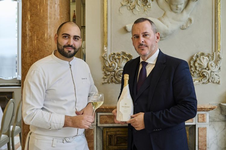 Lo chef Domenico Stile e il maître Rudy Travagl