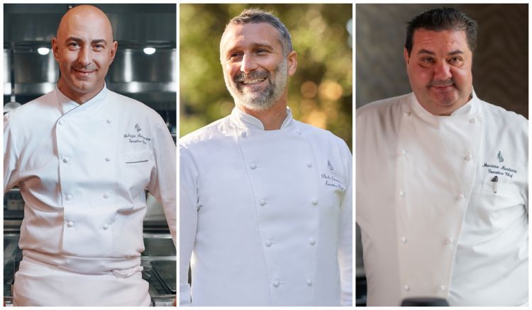 I tre chef Four Seasons che saranno protagonisti a