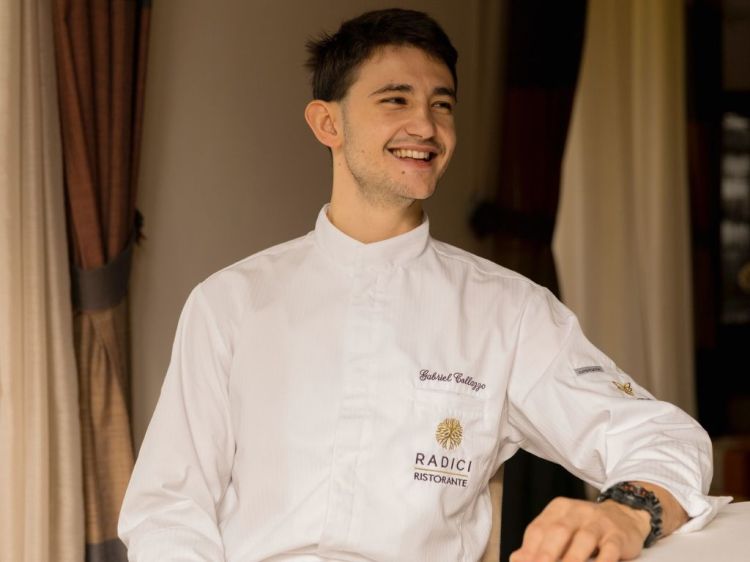 Chef Gabriel Collazzo, giovane guida della cucina 