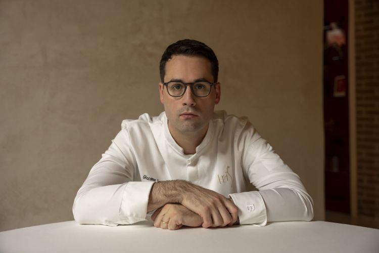 Lo chef Giacomo Sacchetto
