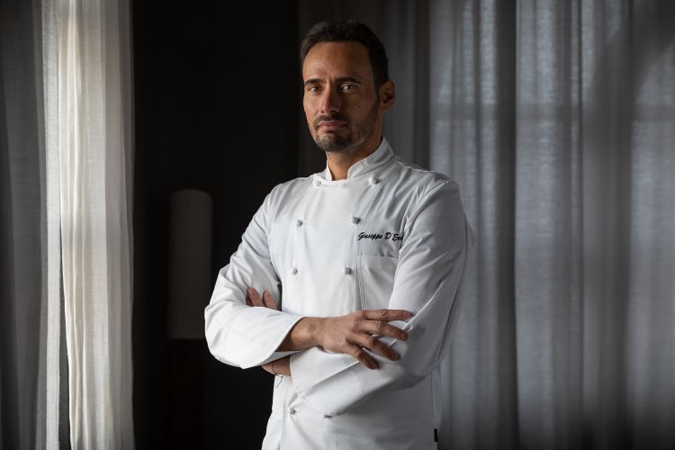 Lo chef Giuseppe D'Errico