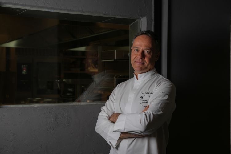 Lo chef Luca Marchini
