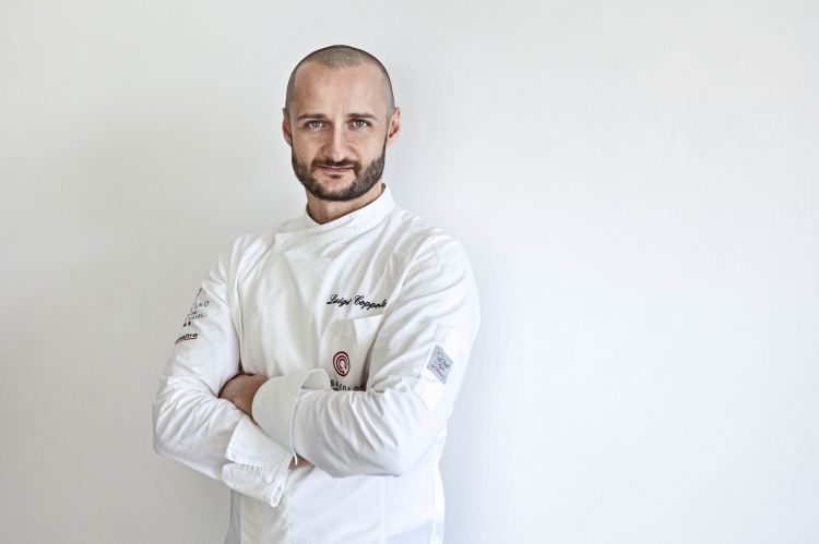 Lo chef Luigi Coppola del ristorante Casa Coloni a