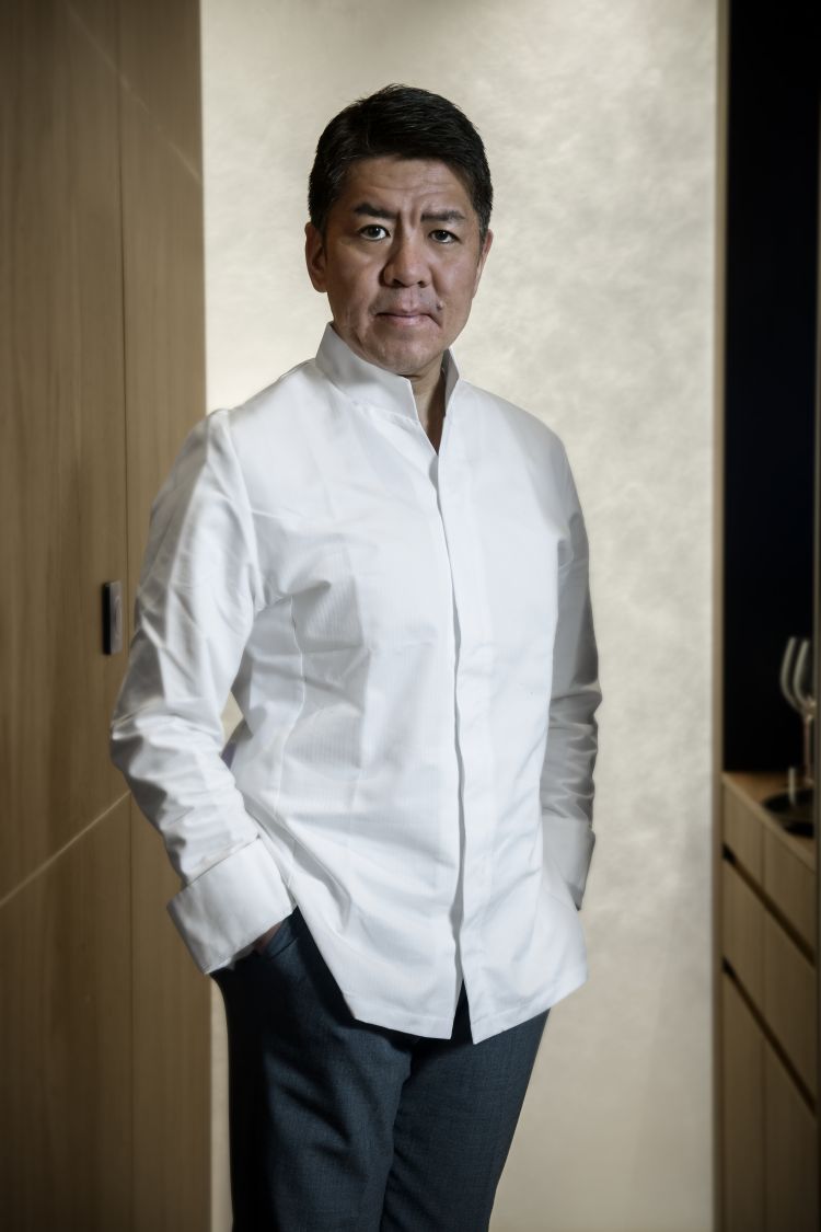 Lo chef Niimori Nobuya - Foto Moscheni