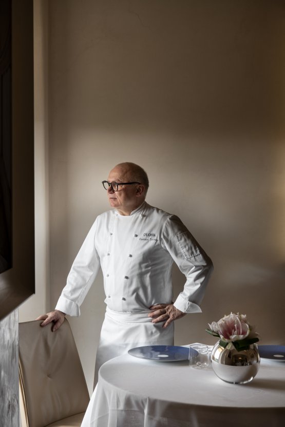 Lo chef Gaetano Trovato (foto di Stefano Scatà)
