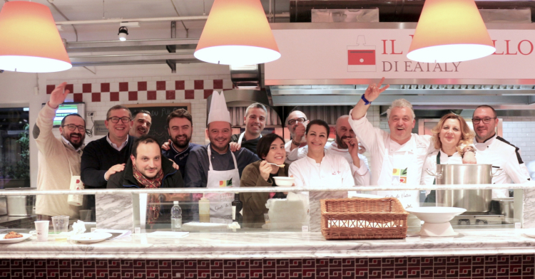 Alcuni degli chef protagonisti del Buona Puglia Fo