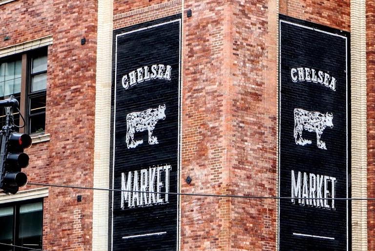 Chelsea Market in New York. All the photos are fr