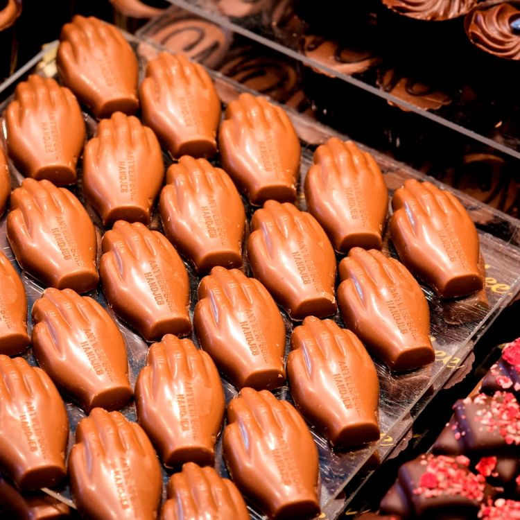 Ad Anversa, il cioccolato - vero fiore all'occ