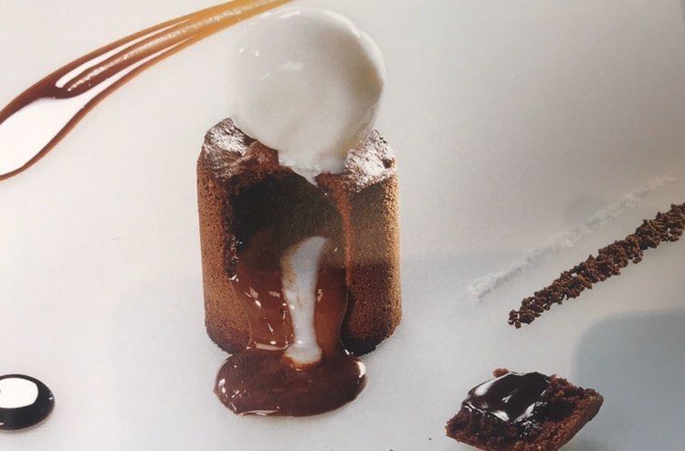 Il leggendario Coulant au chocolat di Michel Bras
