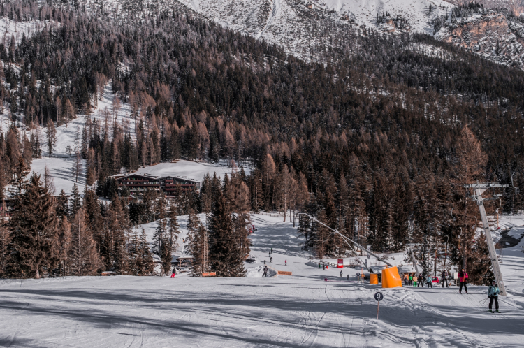 La neve di San Cassiano
