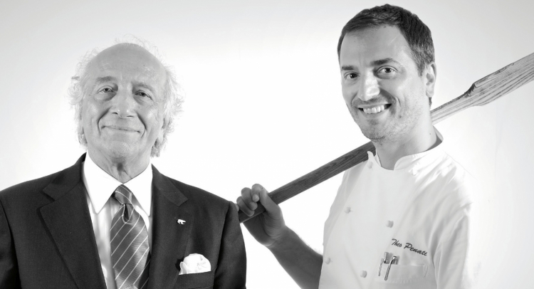 Pierino e Theo Penati, padre e figlio