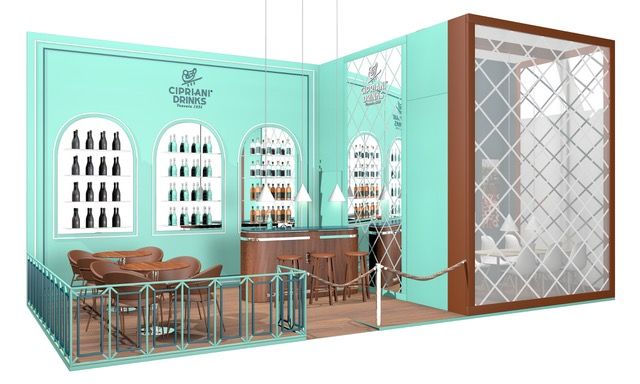 L'innovativo allestimento di Cipriani Drinks
