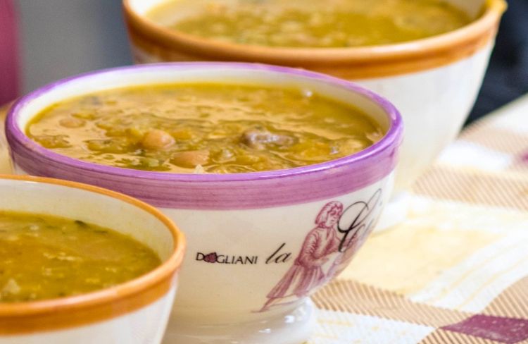 Alla scoperta della cisrà, zuppa invernale - pove