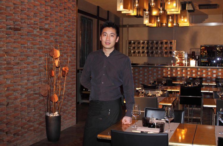 Un giovanissimo Claudio Liu