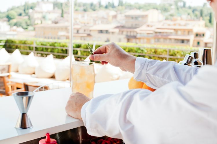 Cocktail a La Terrazza di Firenze
