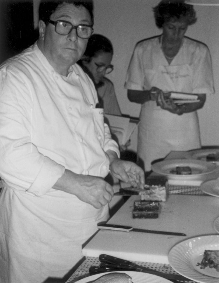 Un corso di cucina di Cogny. Foto Archivio quotidiano Libertà, un ringraziamento a Giorgio Lambri
