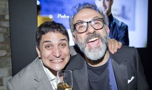 Mauro Colagreco and Massimo Bottura
